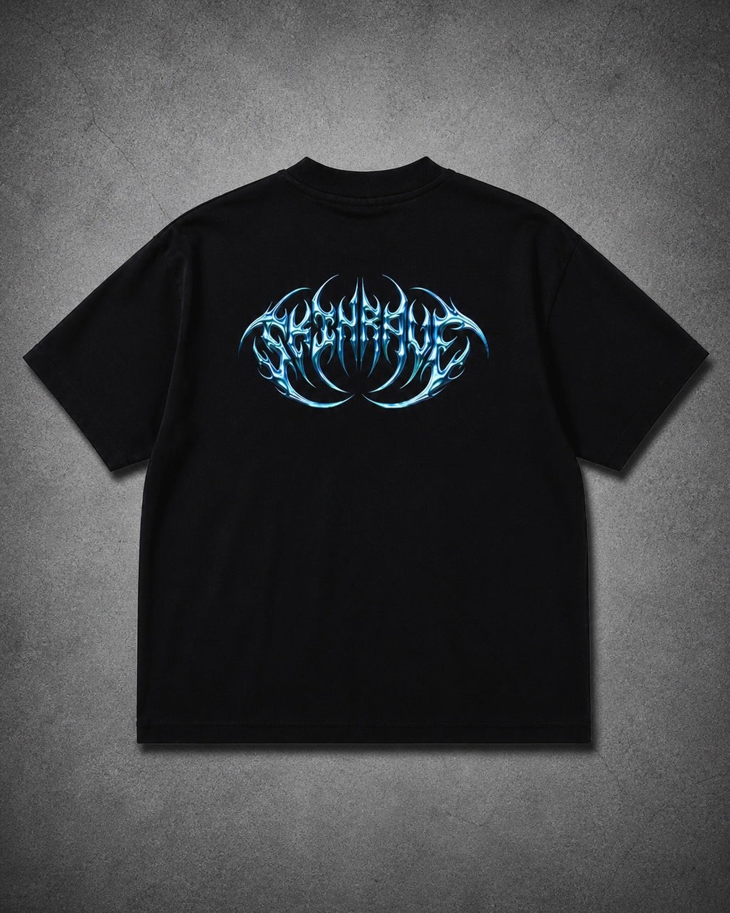 TECHNO TEE - ELECTRIC BLUE SKINRAVE