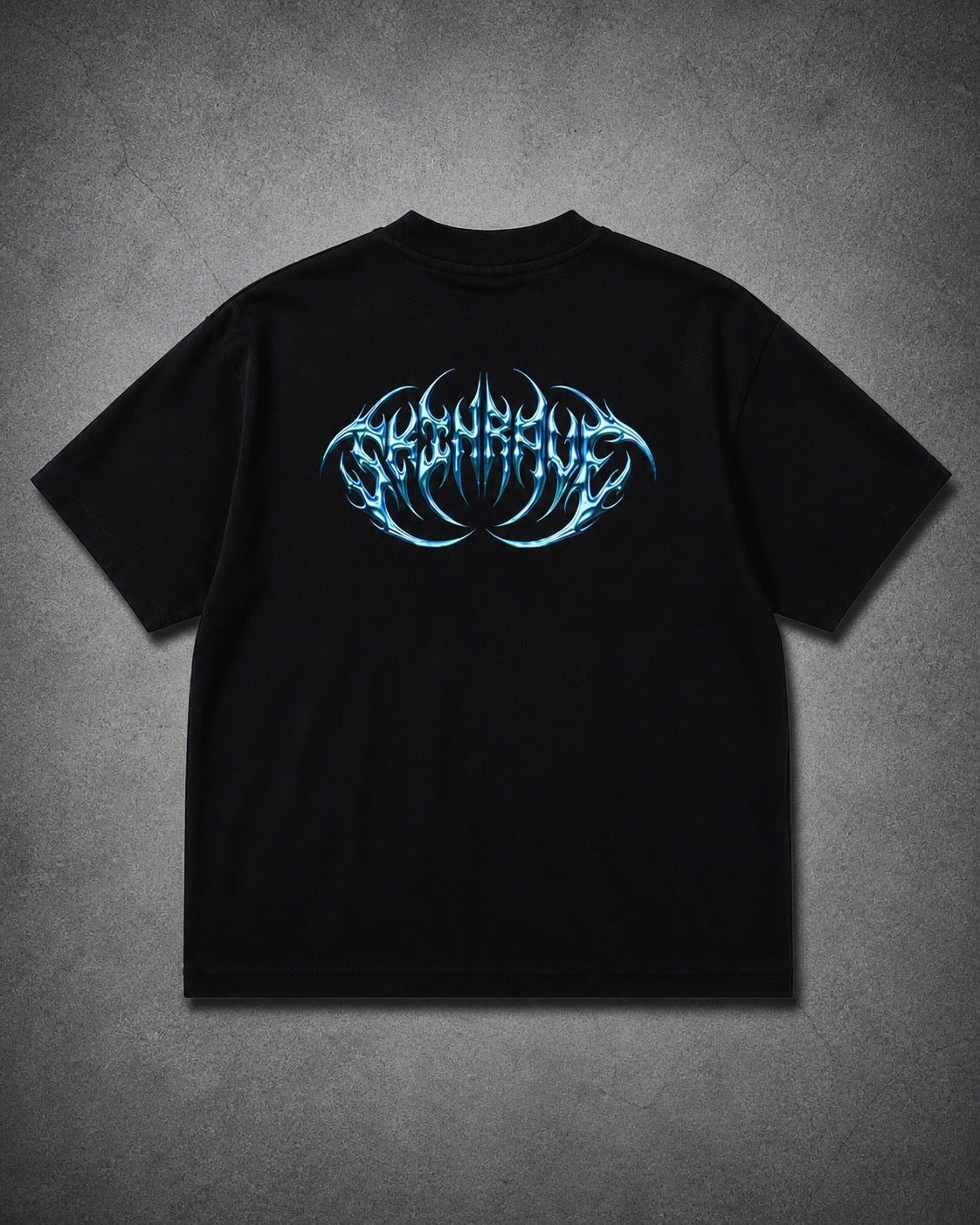TECHNO TEE - ELECTRIC BLUE SKINRAVE