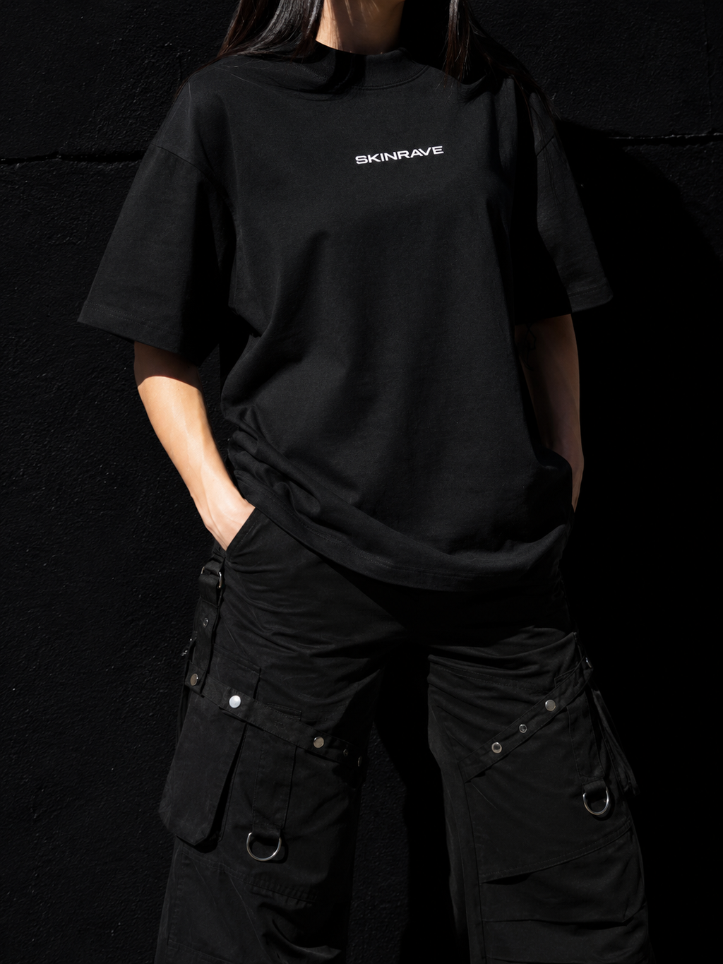 TECHNO TEE - ELECTRIC BLUE SKINRAVE