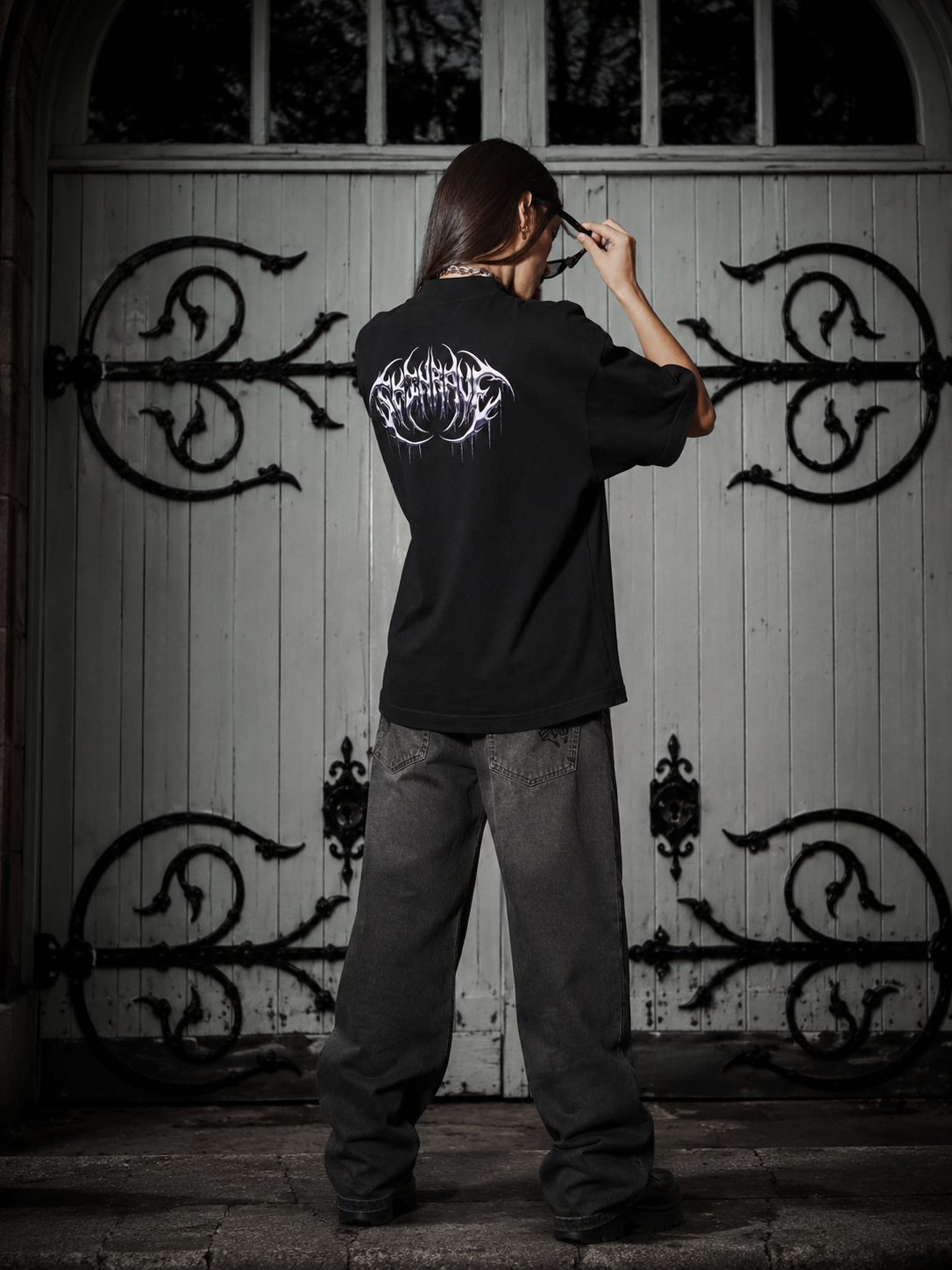 TECHNO TEE - METAL GREY SKINRAVE