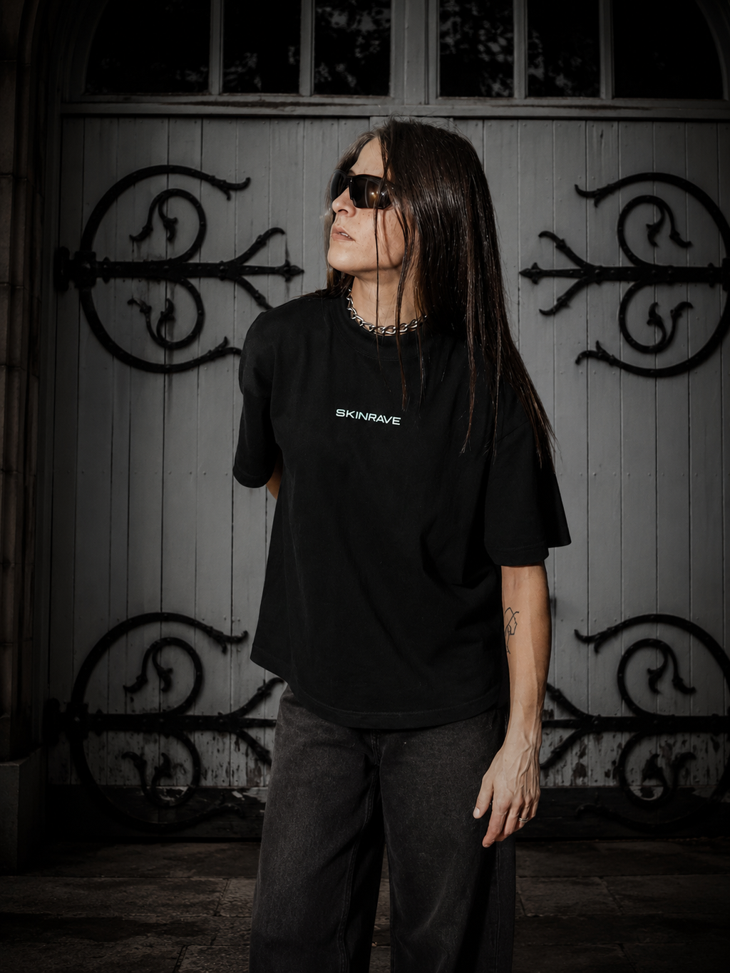 TECHNO TEE - METAL GREY SKINRAVE